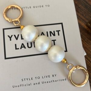 Pearl Purse Charm Extender